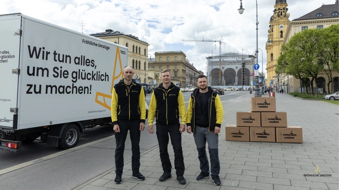 Umzugsunternehmen für Altstadt-Lehel – Münchner Innenstadt-Profis - Vorschau Umzug in München