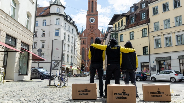 Umzugsunternehmen für Au-Haidhausen – Erfahrung im Franzosenviertel - Vorschau Umzug in München